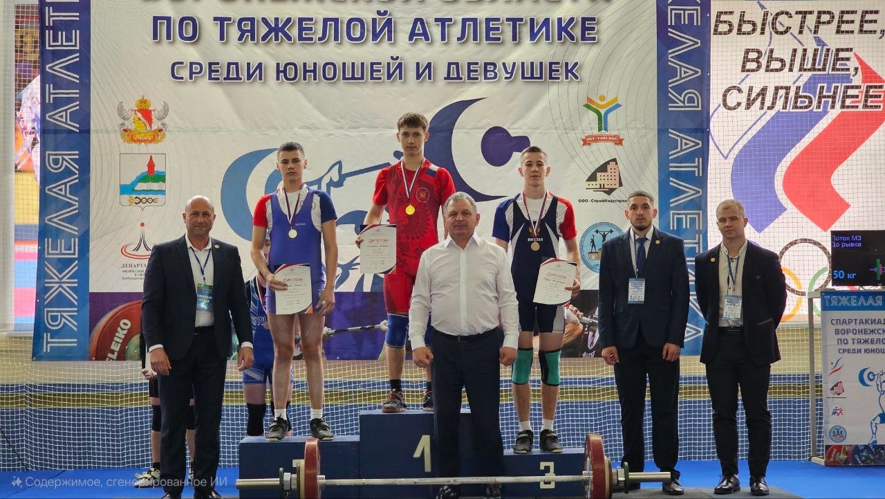 Калачеевские тяжелоатлеты третий год подряд становятся победителями финальных соревнований Спартакиады учащихся Воронежской области.