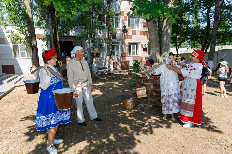 IX Межмуниципальный открытый фестиваль детского фольклора и исполнителей народной песни «Во лужочке».