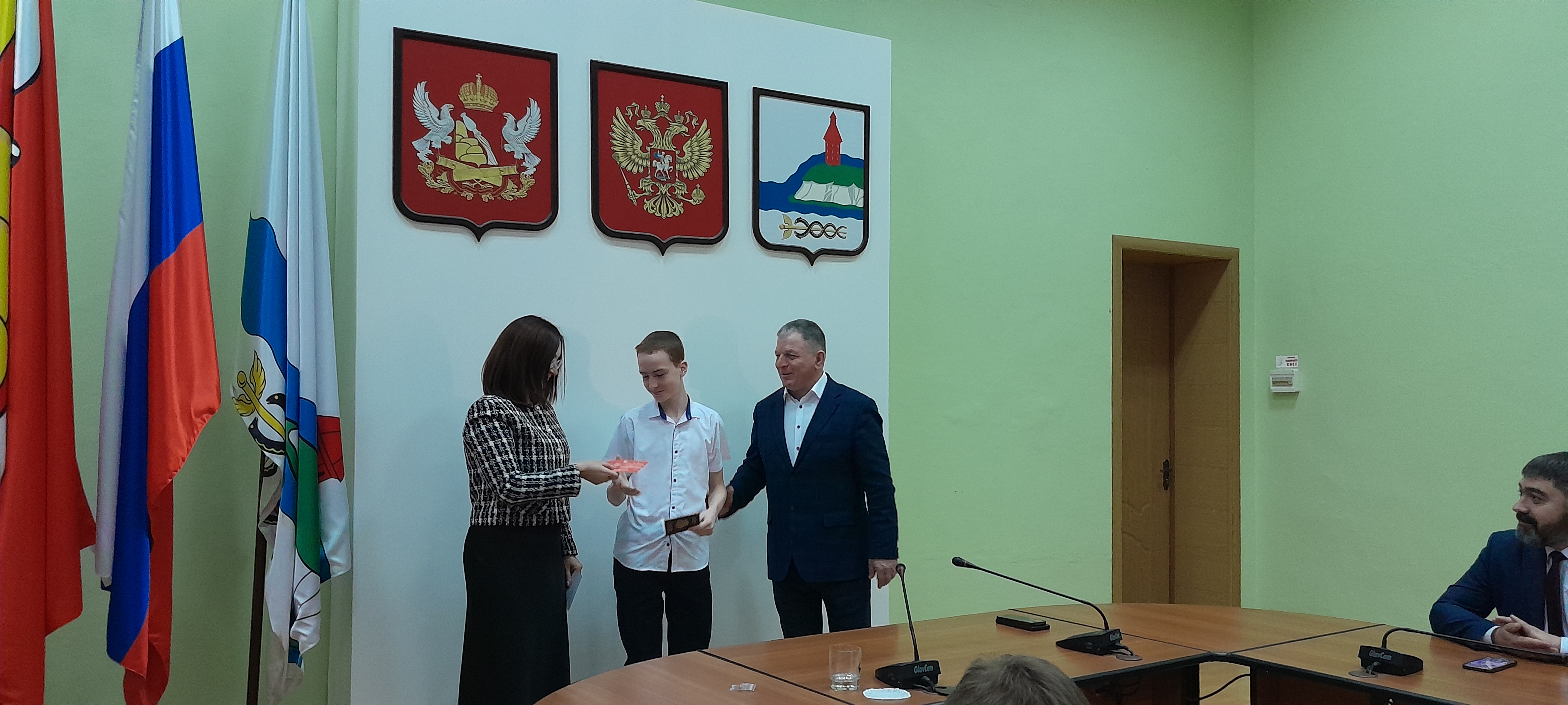 В рамках Дней Воинской Славы юные граждане Калачеевского района - получили главный документ!.