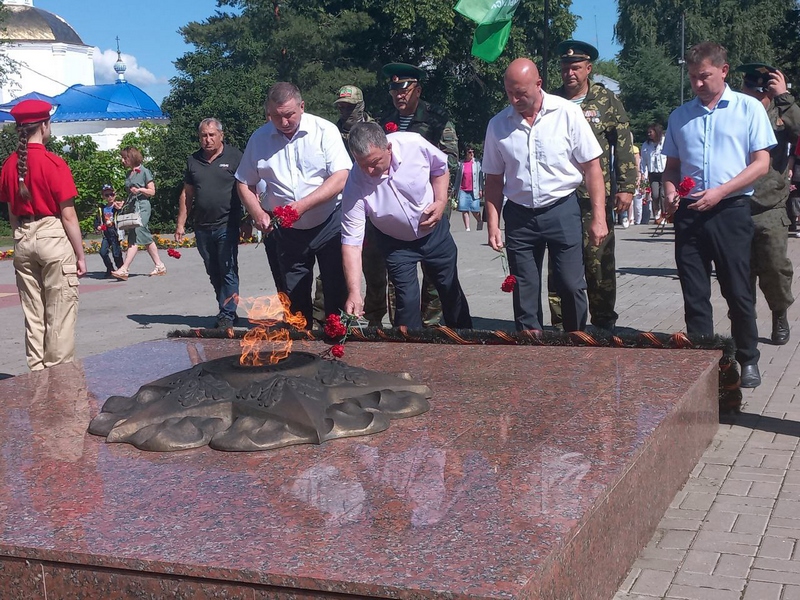 День Памяти и скорби в Калачеевском муниципальном районе..
