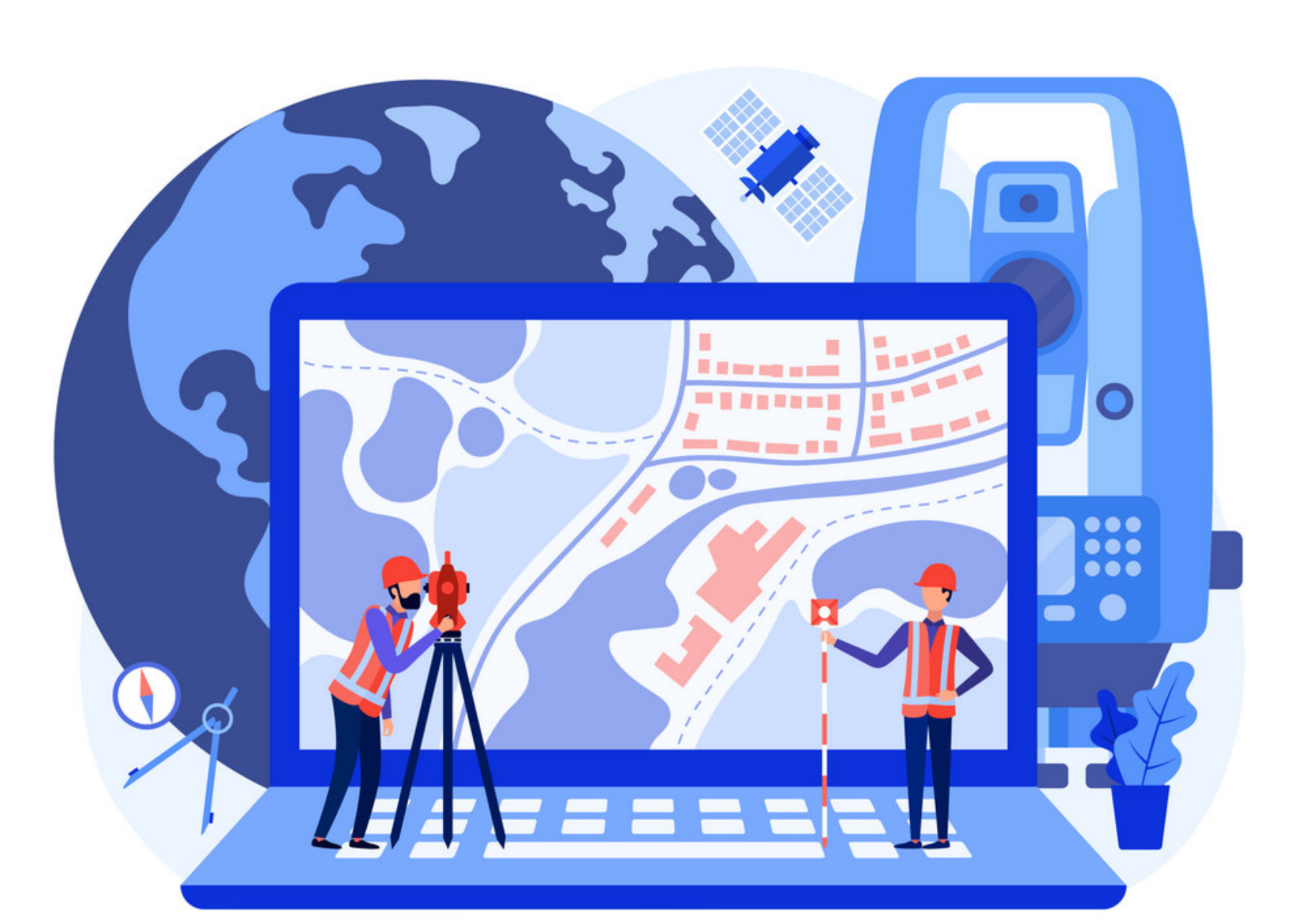 Электронная платформа кадастровых работ.