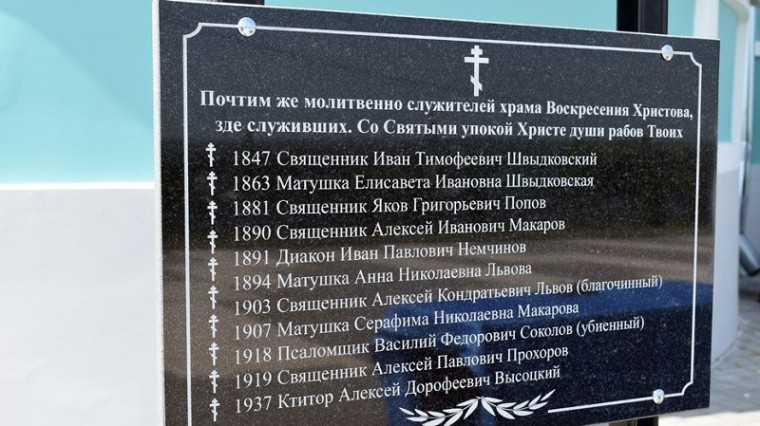 В Калаче установили памятные доски у здания бывшего храма. В Калаче установили памятные доски у здания бывшего храма.